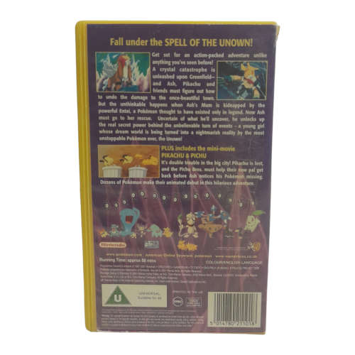 Pokemon 3 The Movie VHS