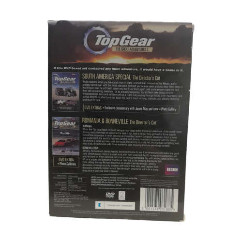 Top  Gear - The Great Adventures 3 DVD