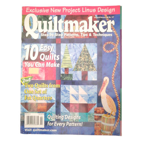 Quiltmaker 10 Magazine Batch - No. 96, 97, 98, 100, 102, 103, 104, 106, 107, 109 Softcover