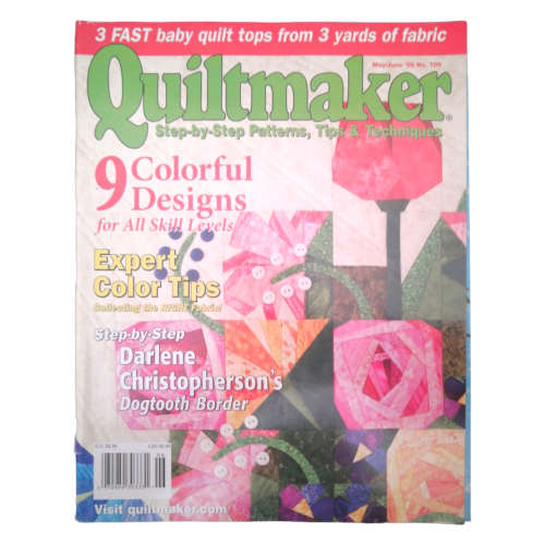 Quiltmaker 10 Magazine Batch - No. 96, 97, 98, 100, 102, 103, 104, 106, 107, 109 Softcover