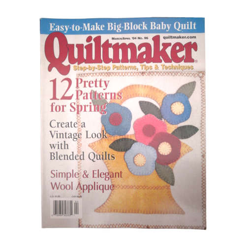 Quiltmaker 10 Magazine Batch - No. 96, 97, 98, 100, 102, 103, 104, 106, 107, 109 Softcover