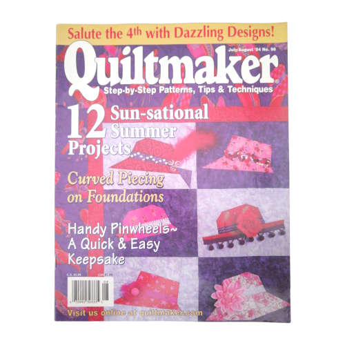 Quiltmaker 10 Magazine Batch - No. 96, 97, 98, 100, 102, 103, 104, 106, 107, 109 Softcover