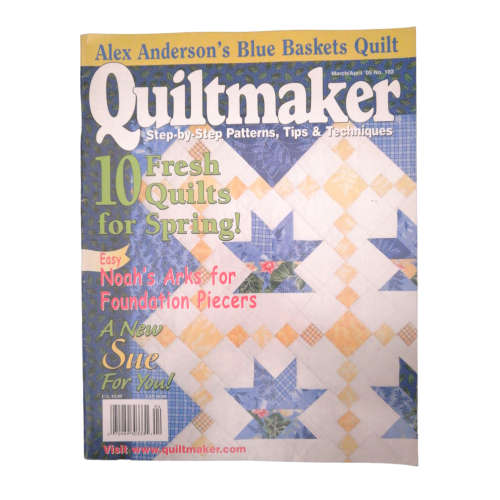 Quiltmaker 10 Magazine Batch - No. 96, 97, 98, 100, 102, 103, 104, 106, 107, 109 Softcover