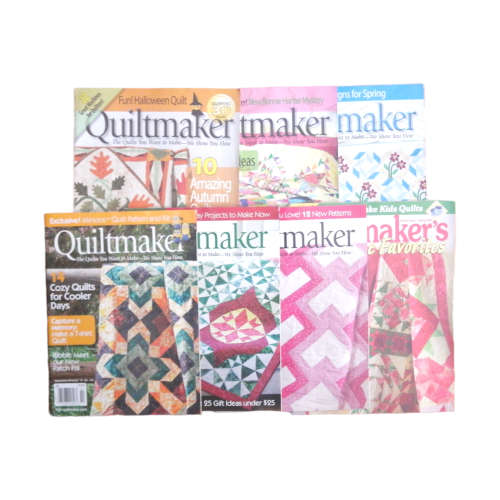Quiltmaker 7 Magazine Batch - No. 147, 150, 162, 164, 166, 167 and 2008 Special Edition Softcover