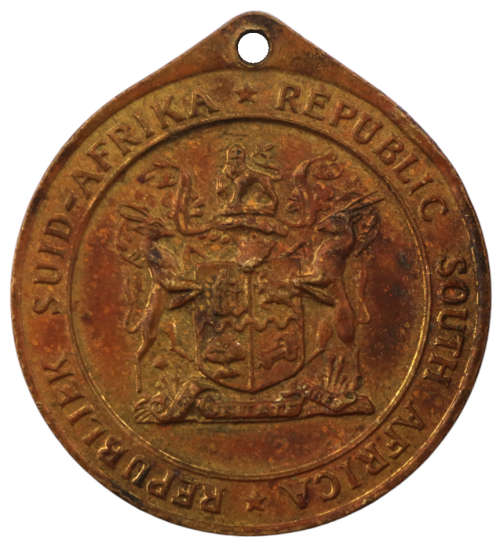 1961 Formation of the Republic of South Africa Bronze Medallion