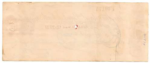 1958 The Standard Bank of South Africa Cheque `Light of Islam`, Strand Cape, 14 Pounds 18 Shillings