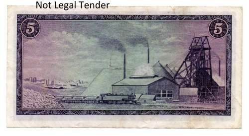 1966 South Africa G Rissik Type 1 Second Issue R5