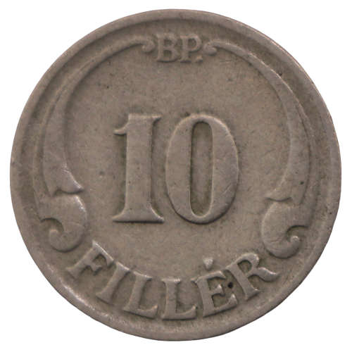 1926 BP Hungary 10 Filler Miklós Horthy