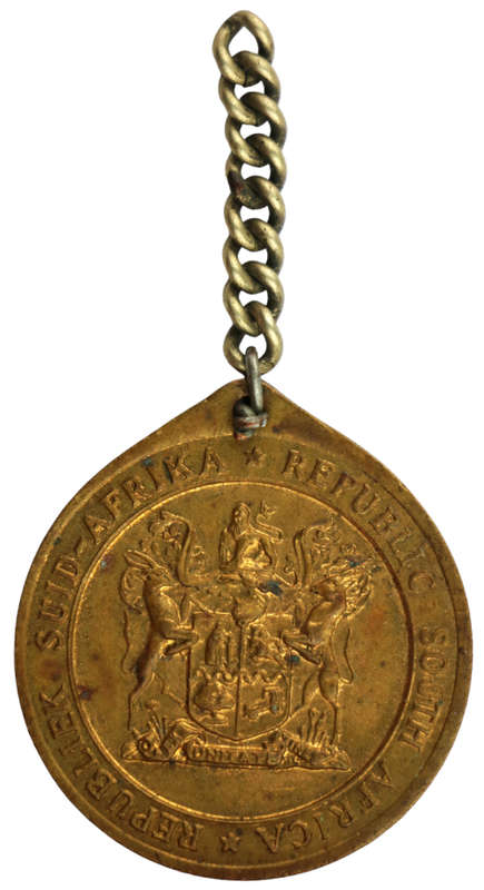 1961 Formation of the Republic of South Africa Bronze Medallion