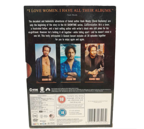 Californication Season 1-3 DVD