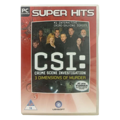 CSI: Crime Scene Investigation 3 Dimensions Of Murder PC DVD)