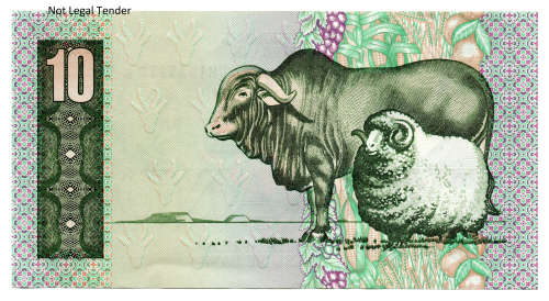 1990 South Africa Type 16, CL Stals First Issue R10