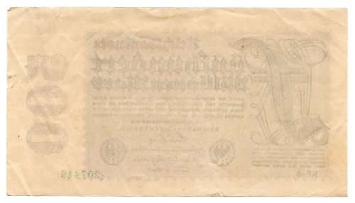 1923 German Berlin Reichsbanknote 500 Million Mark Pick#110h