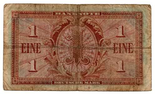 1948 German Allied Occupation U.S. Army Command 1 Mark Pick#2a