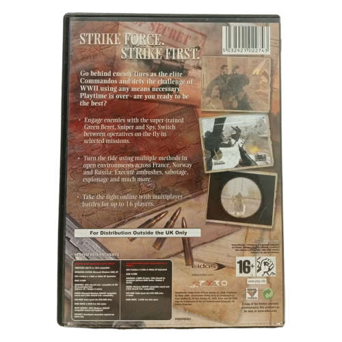 Commandos Strike Force PC (DVD)