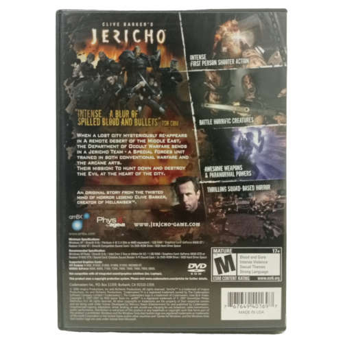 Clive Barker`s Jericho PC (DVD)