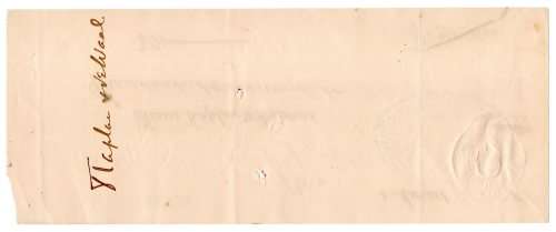 1911 African Banking Corporation Limited Cheque Oudtshoorn, 301 Pounds, equivalent to £45,210 in tod