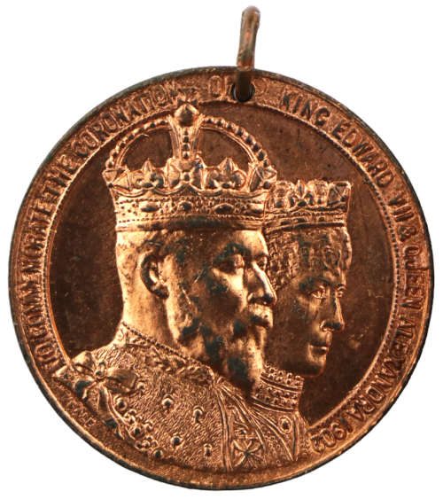 1902 Coronation of King Edward VII & Queen Alexandra by city of Dundee