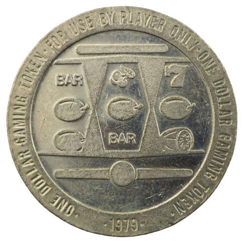 1979 United States Las Vegas Nevada Slots A Fun $1 Token
