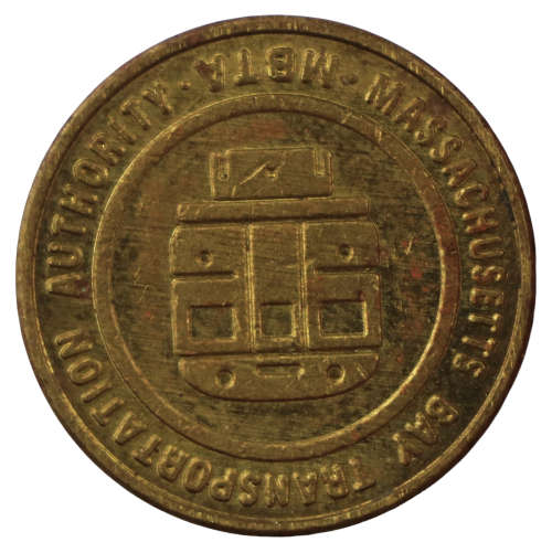 1988-2006 United States Massachusetts Bay Transportation Authority Transport Token
