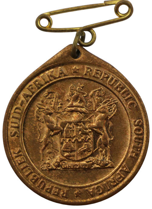 1961 Formation of the Republic of South Africa Bronze Medallion