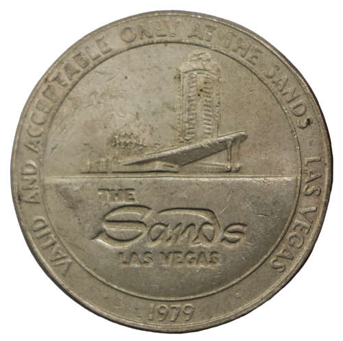 1979 United States Las Vegas The Sands Casino $1 Token