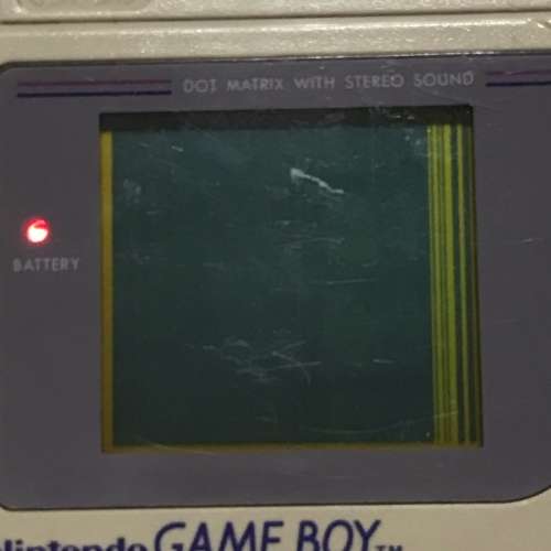 1989 Nintendo Game Boy Dot Matrix with Stereo Sound (Model DMG-01), Working, includes DR Mario & Sol