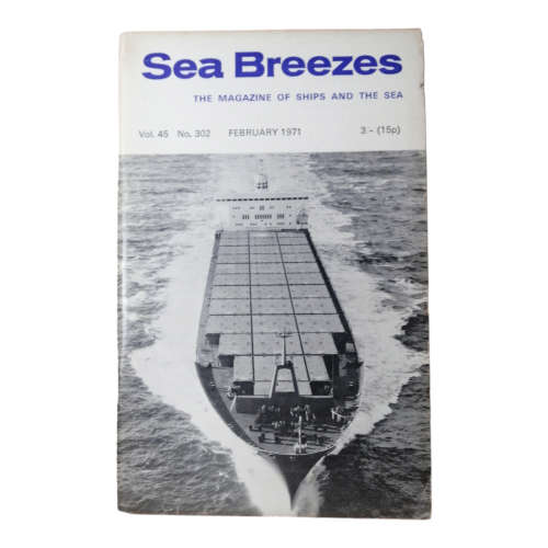 1971 Sea Breezes Magazines 8 Issue Set- February-September Softcover