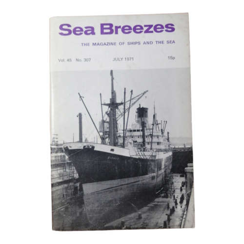 1971 Sea Breezes Magazines 8 Issue Set- February-September Softcover