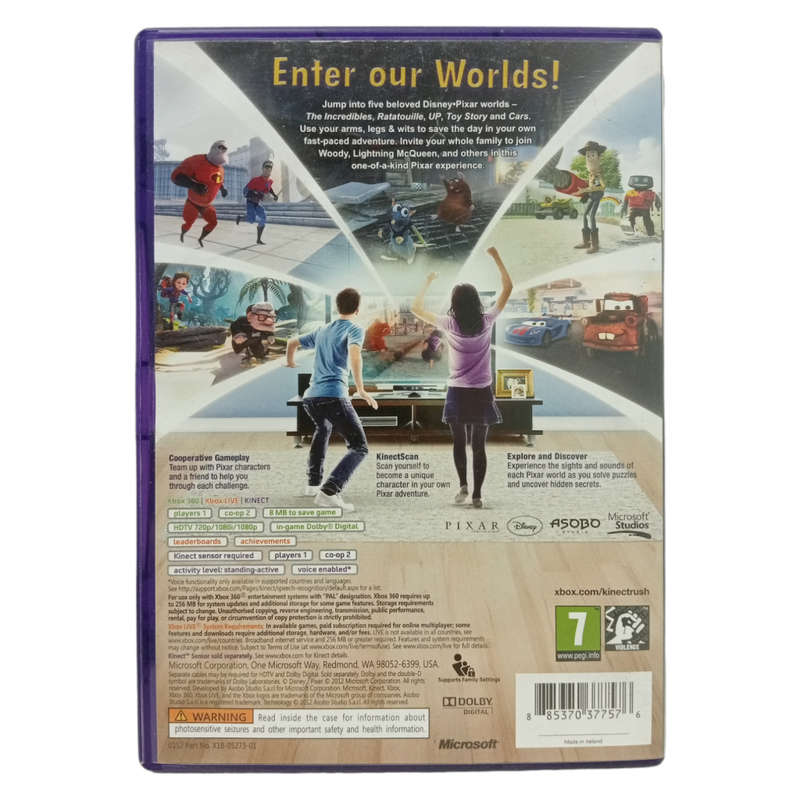 Kinect Rush - A Disney Pixar Adventure Xbox 360