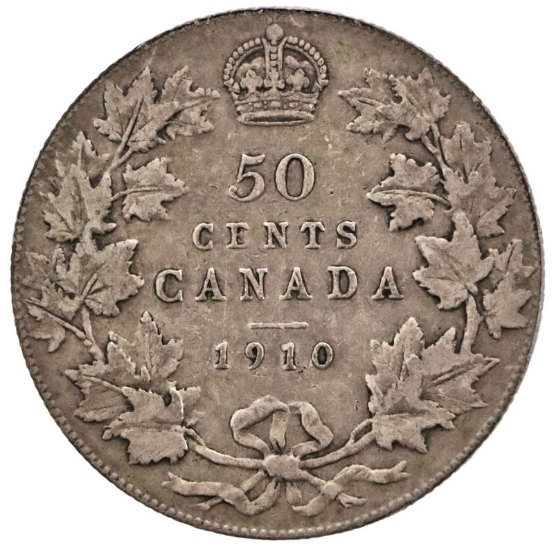 1910 Canada 50 Cent
