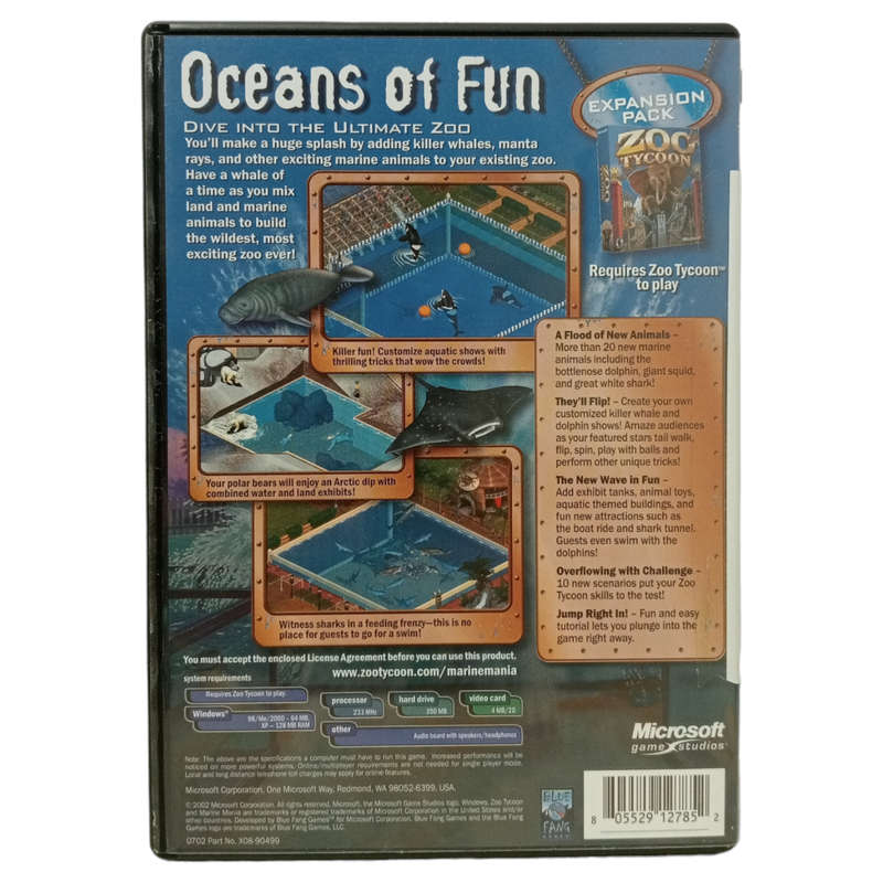Zoo Tycoon - Marine Mania PC (CD)