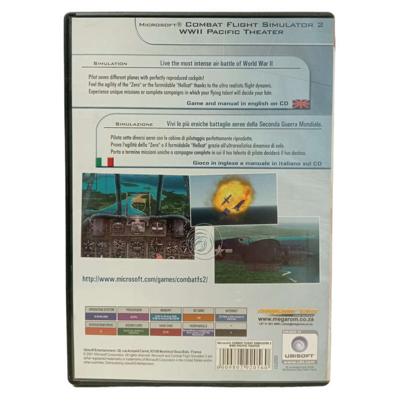 Combat Flight Simulator 2 - WWII Pacific Theater PC ( DVD)