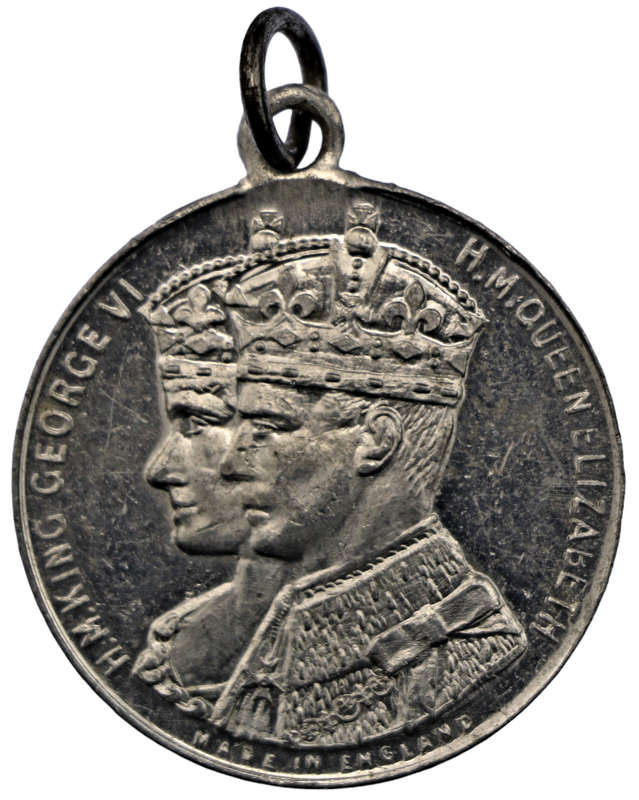 1937 United Kingdom (British Overseas Territories and Crown Dependencies) Aluminium George VI and El