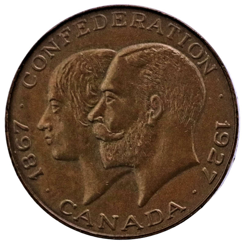 1927 Canada 60th anniversary of the Canadian Confederation Medal