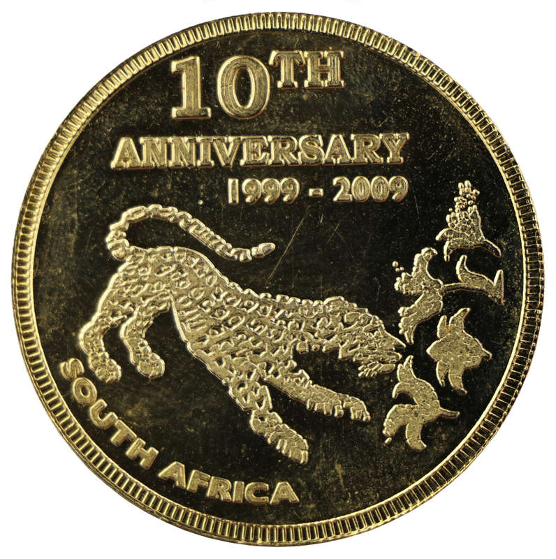 Sheraton Pretoria Hotel 10 Year anniversary medallion