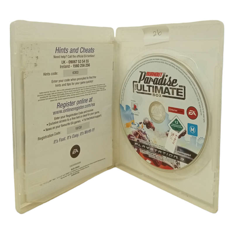 Burnout Paradise - The Ultimate Box Play Station 3