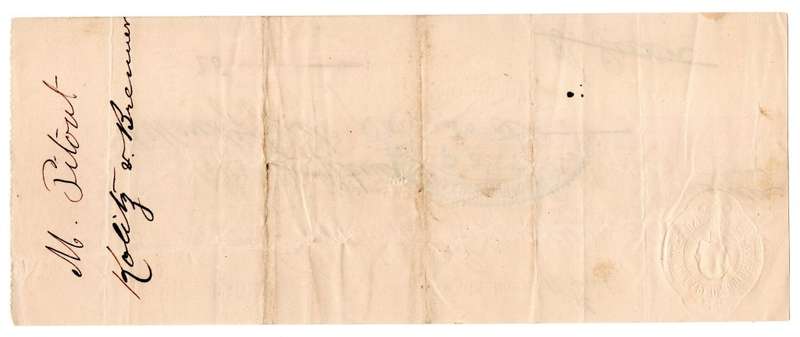 1911 African Banking Corporation Limited Cheque Oudtshoorn, 25 Pounds