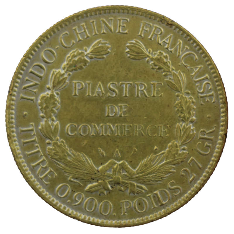 1933 (1925) French Indochina, Third Republic 1 Piastre Replica 17,8g, Copper-nickel, N#295434