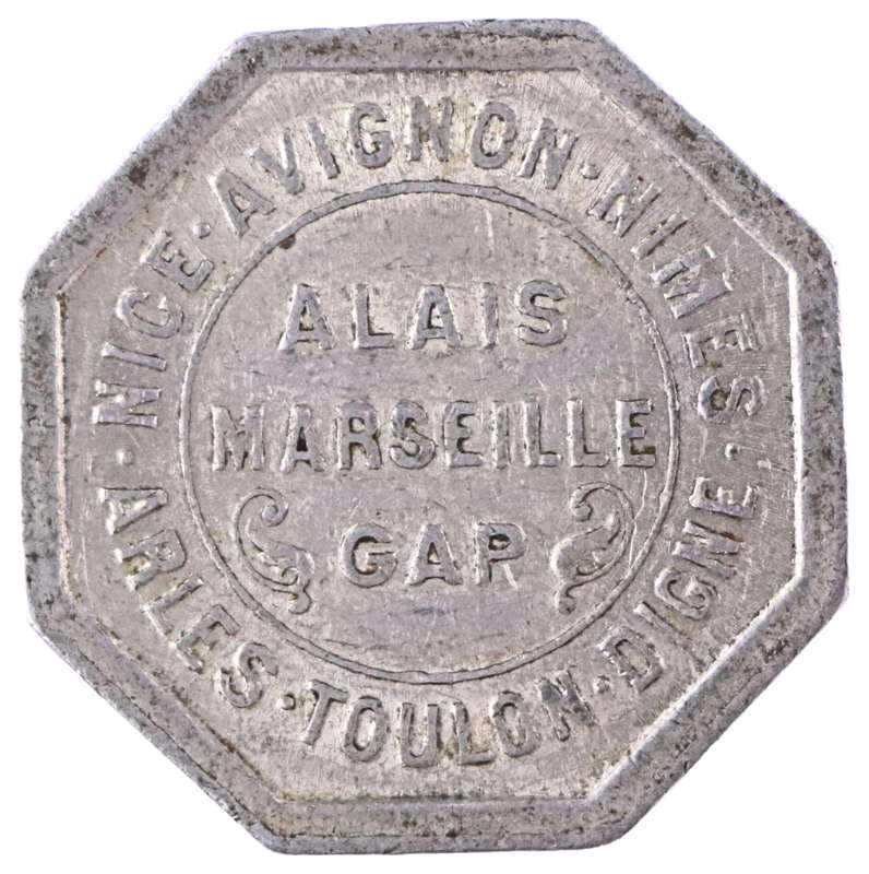 1921 Region of Provence-Alpes-Côte d`Azur (French notgeld) 25 Centimes