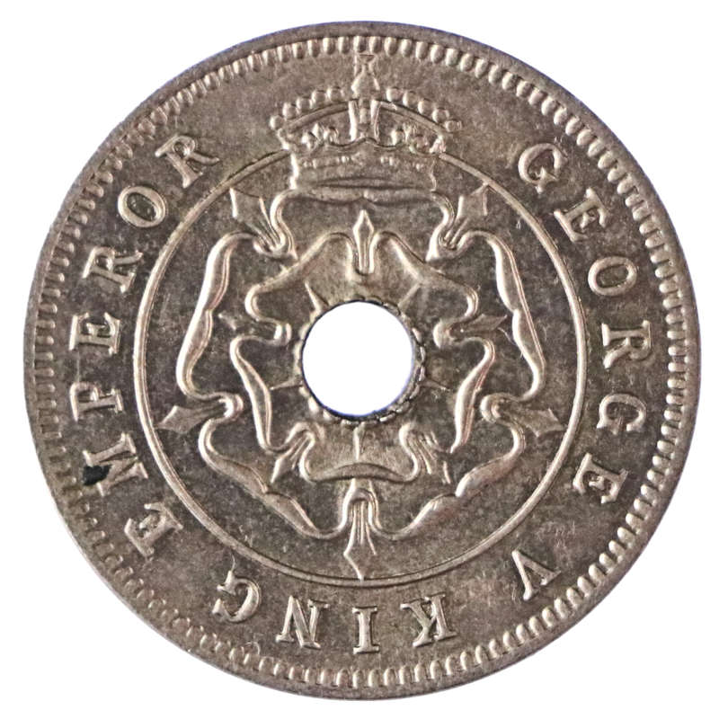 1934 Southern Rhodesia 1/2 Penny, KM#6