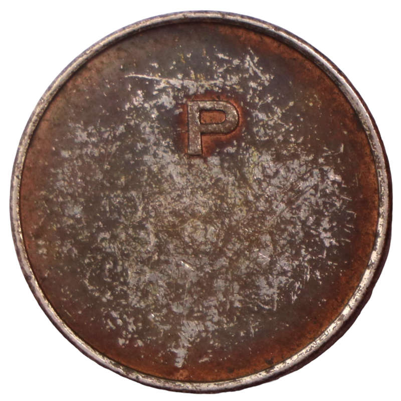 General Post Office (GPO/HPK) 5 Cent Token, Herns#442a