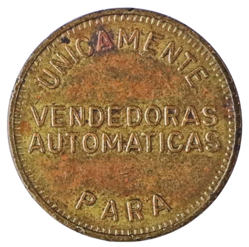 Vintage Mexico Coca-cola Dispenser Brass Token