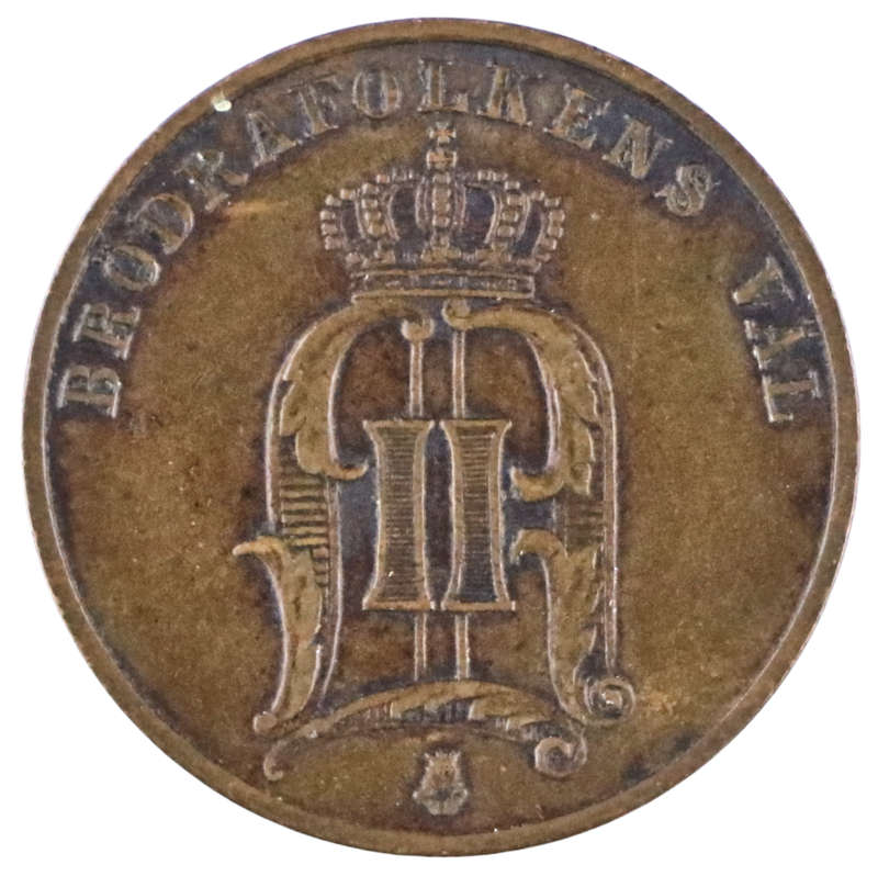 1886 Sweden 2 Ore