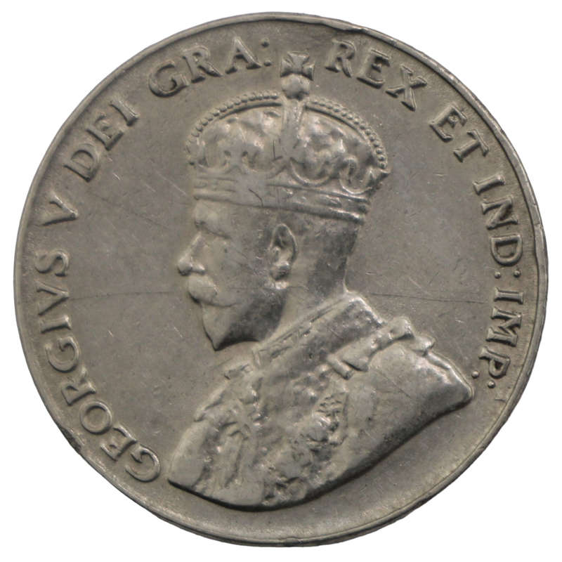 1928 Canada 5 Cents KM#29