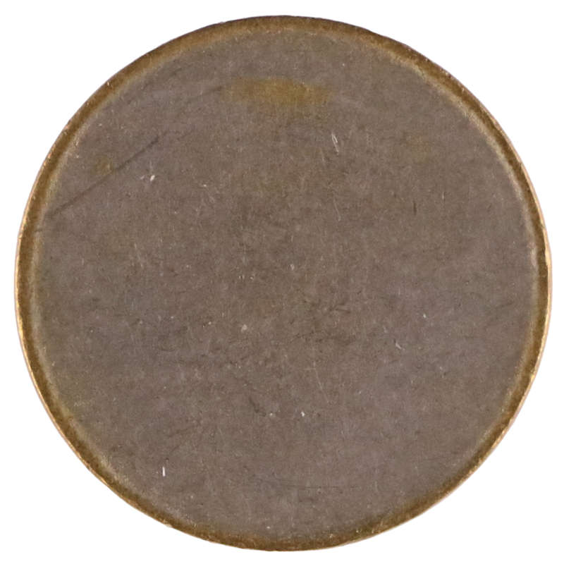 Error South Africa 3rd Decimal Series Blank 50 Cent Planchet