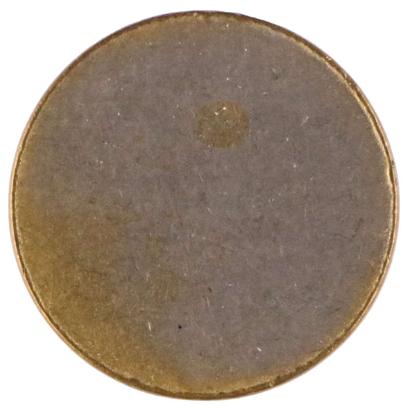 Error South Africa 3rd Decimal Series Blank 50 Cent Planchet