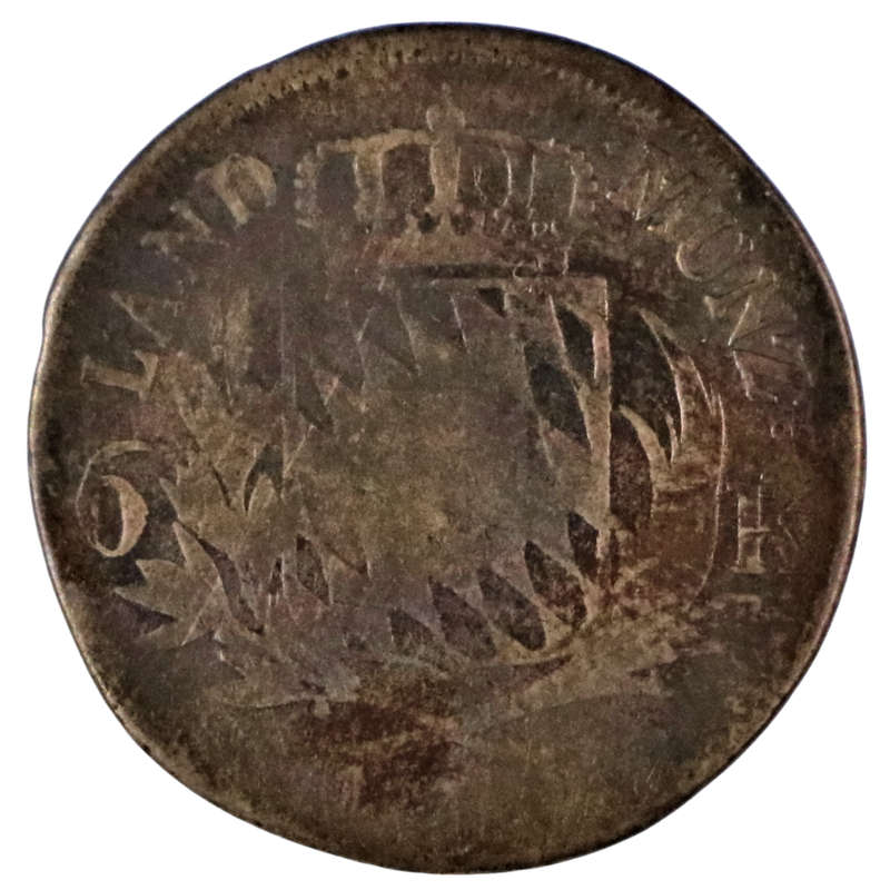 1806-1825 Kingdom of Bavaria (German States) 6 Kreuzer KM#686 filler