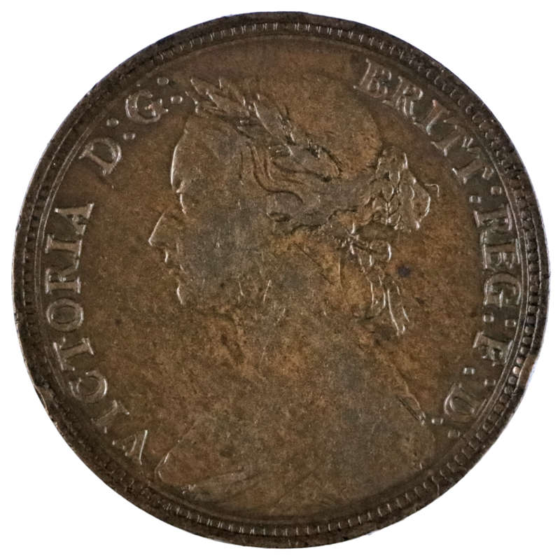 1880 Great Britain Half Penny KM#755
