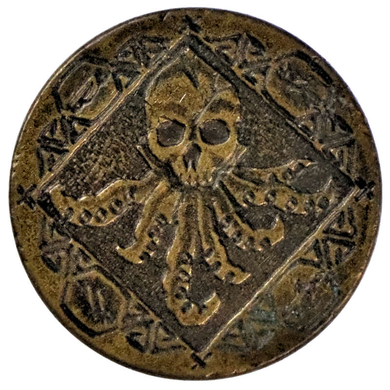 `Cursed Coin` from The Witcher 2 Assassins of Kings Premium Edition Collectors coin